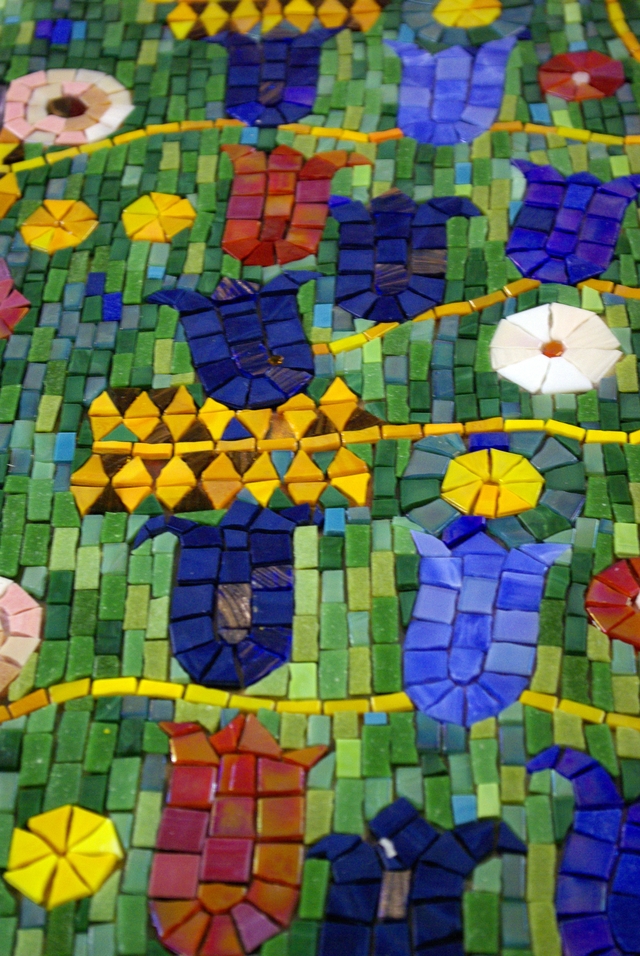 Климт мозаика столешница